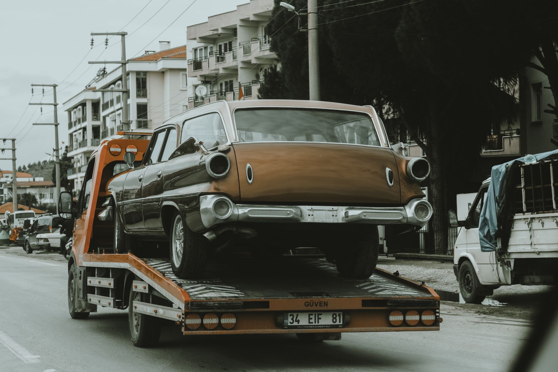Remorquage voiture à Kourou